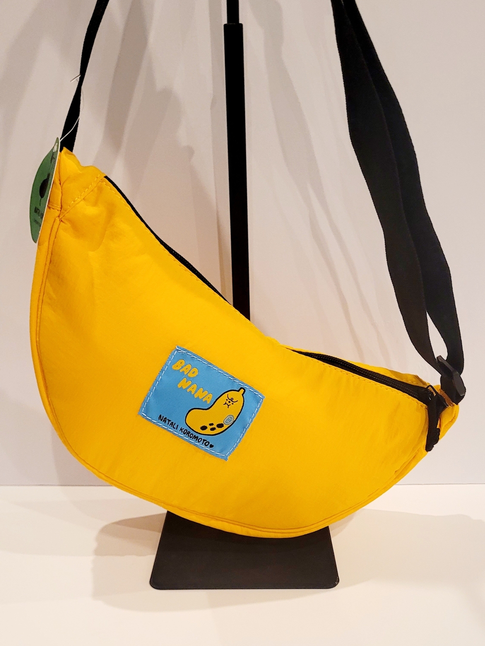 Natali Koromoto Bad-Nana Crescent Sling Bag Unisex - Picture 2 of 7